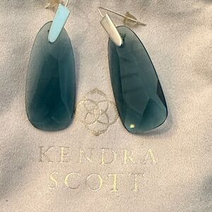 Kendra Scott Deep Blue Earrings - authentic